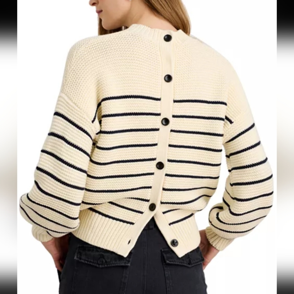 Alex Mill Button Back Sweater